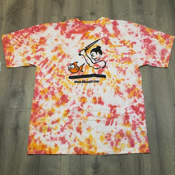 RA Sushi Bar Tie Dye T-Shirt - Picture 2 of 2